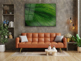 ・"Green the color of Life and Nature"・Glass Wall Art - Wonders Of Wall